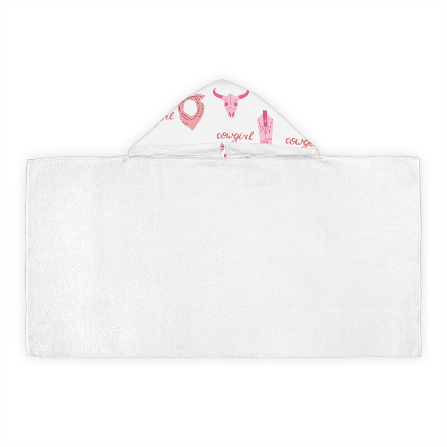 Cowgirl Youth Hooded Towel