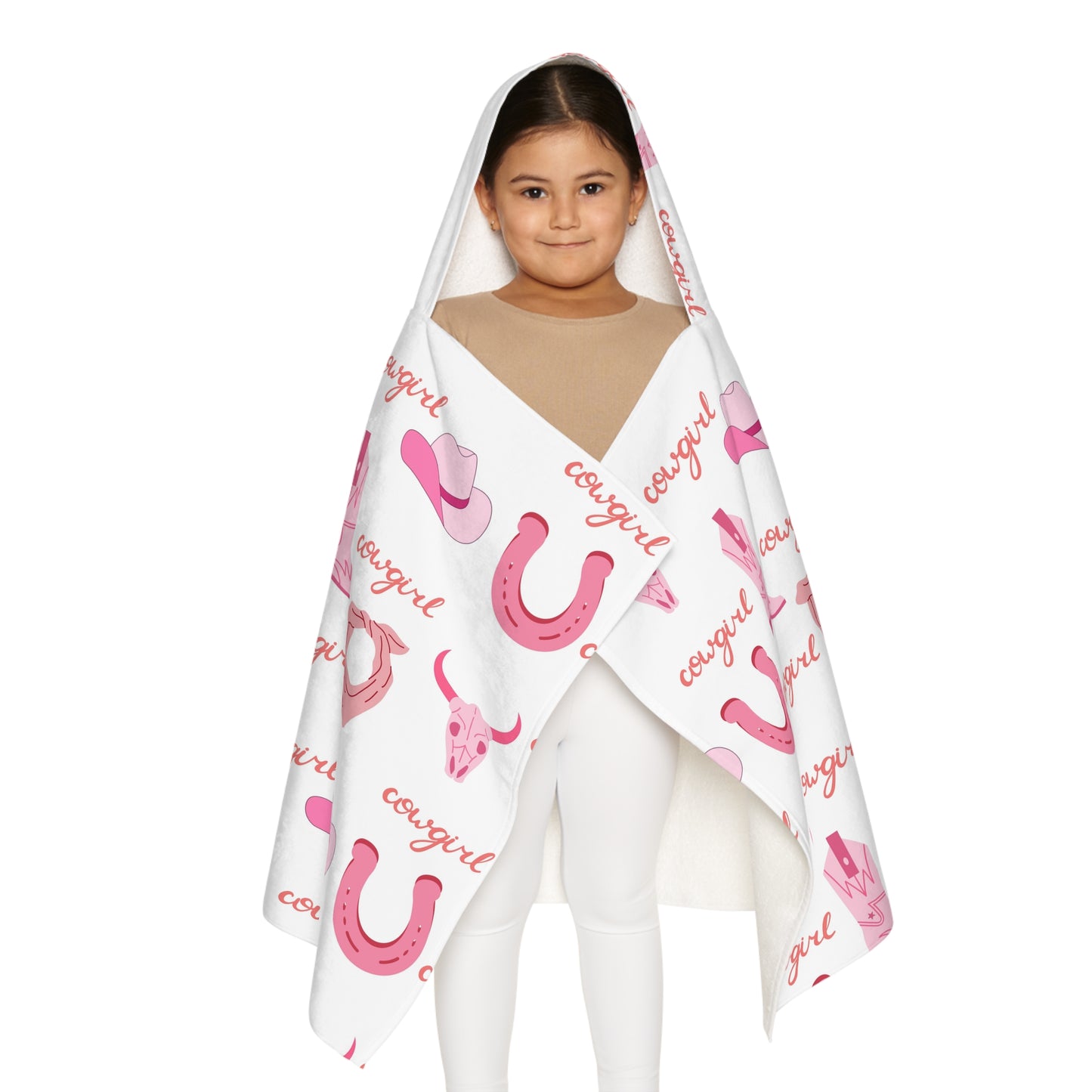 Cowgirl Youth Hooded Towel