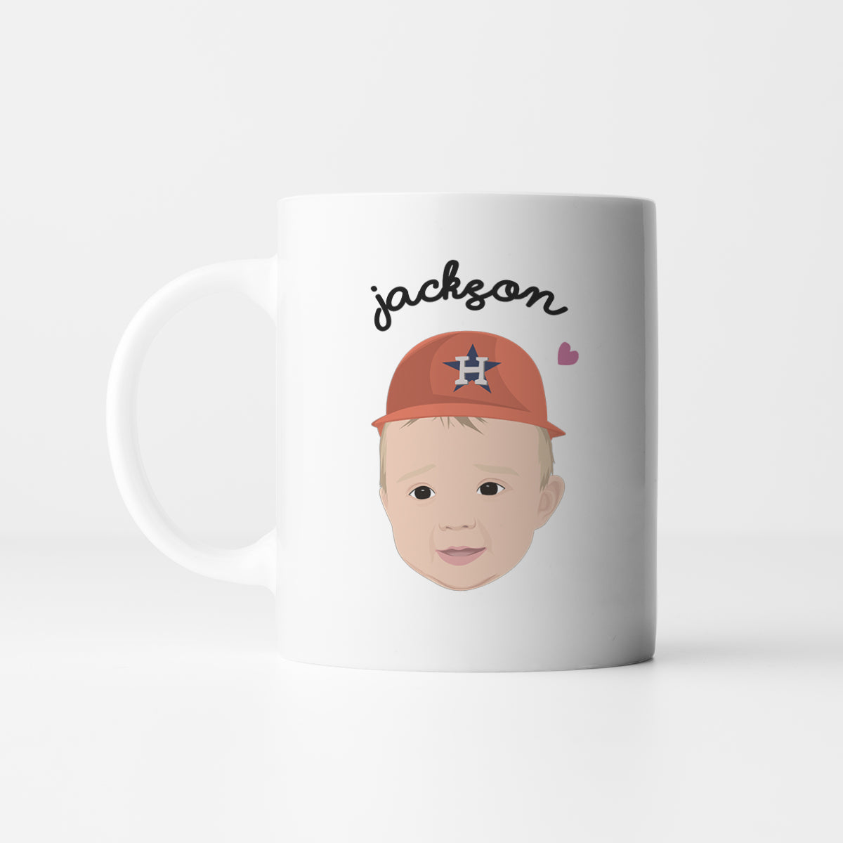 Custom Mug with Kids Face, Gift for Her, Gift for Him, Handmade