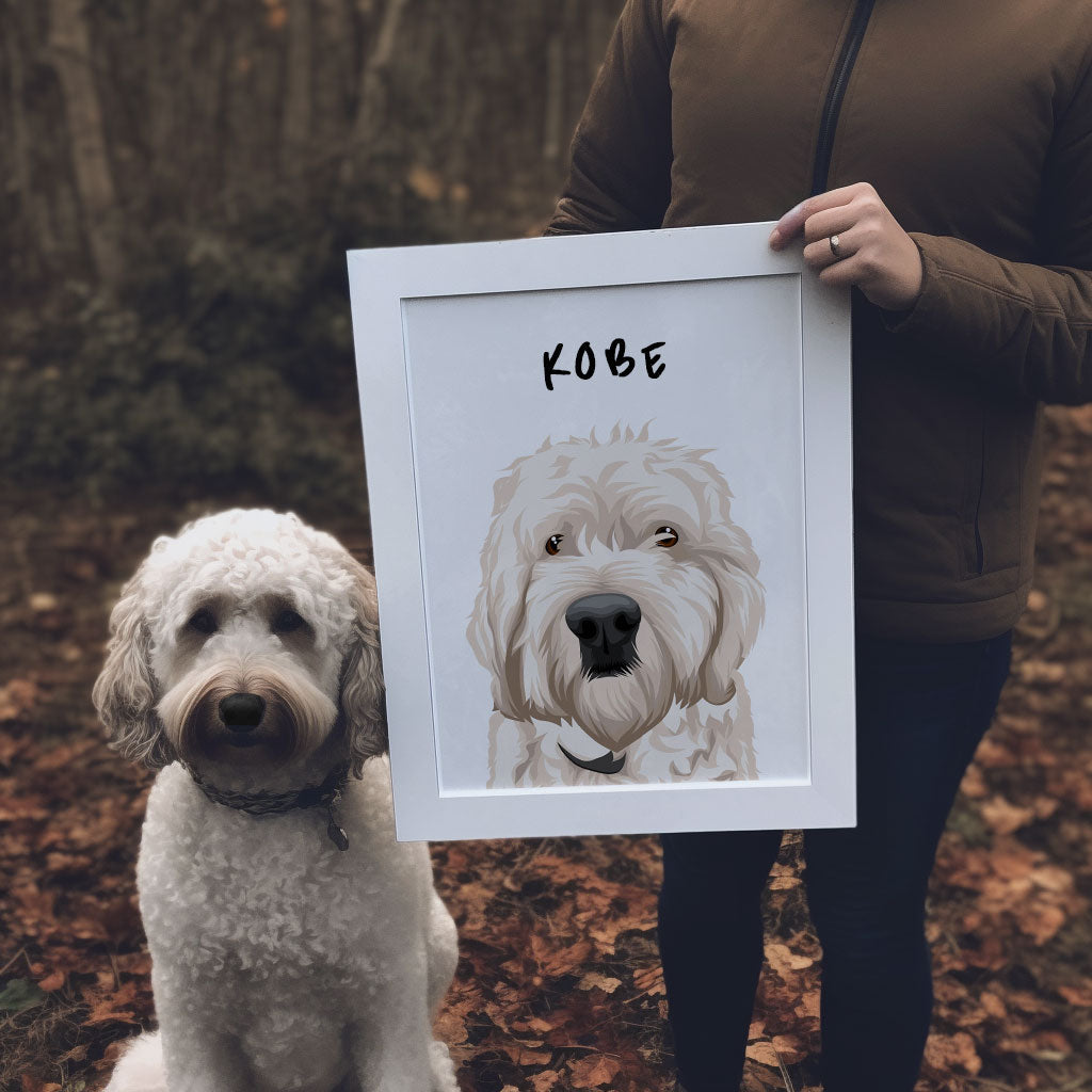 Custom Dog Portraits, Gift for Her, Gift for Him, Handmade