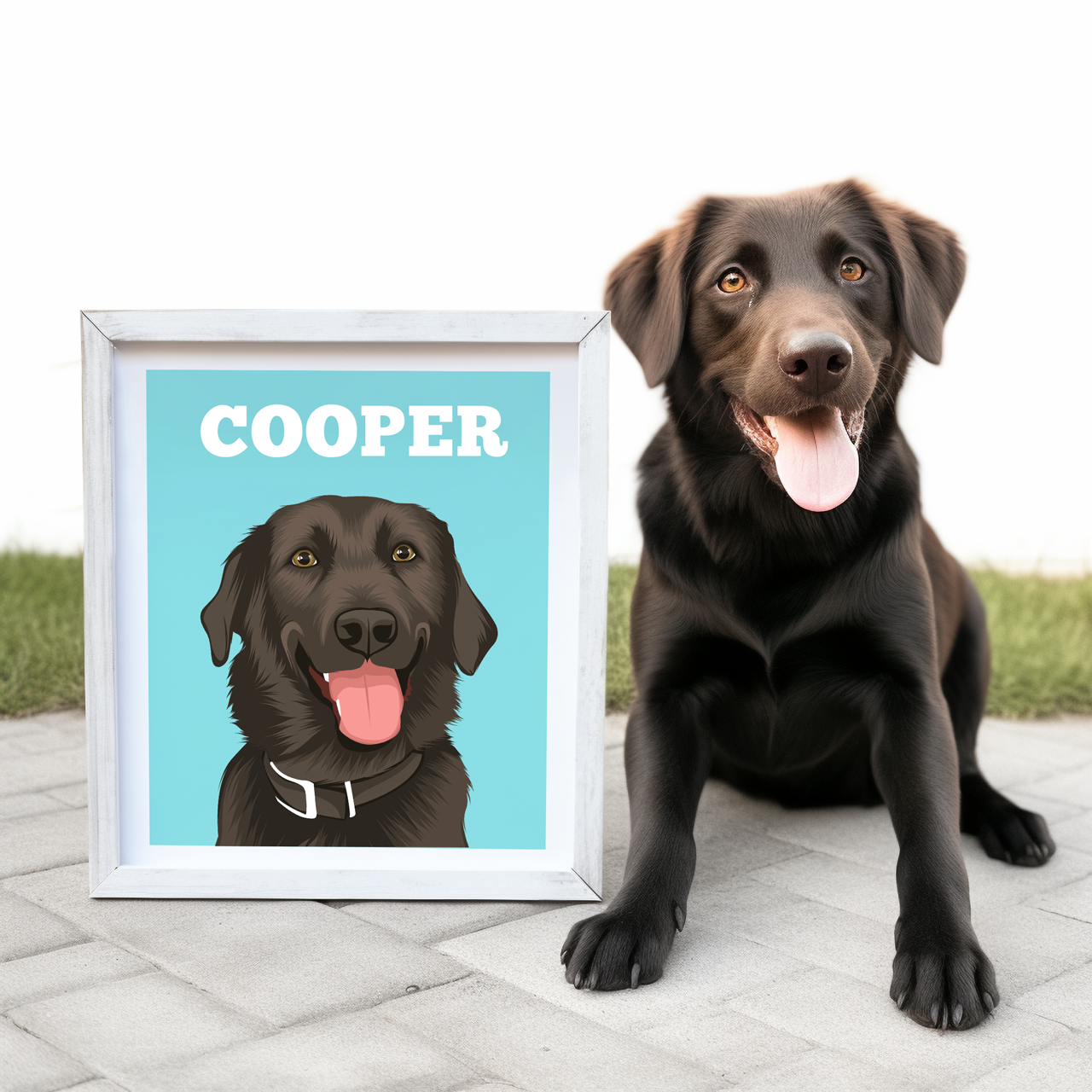 Custom Dog Portraits, Gift for Her, Gift for Him, Handmade