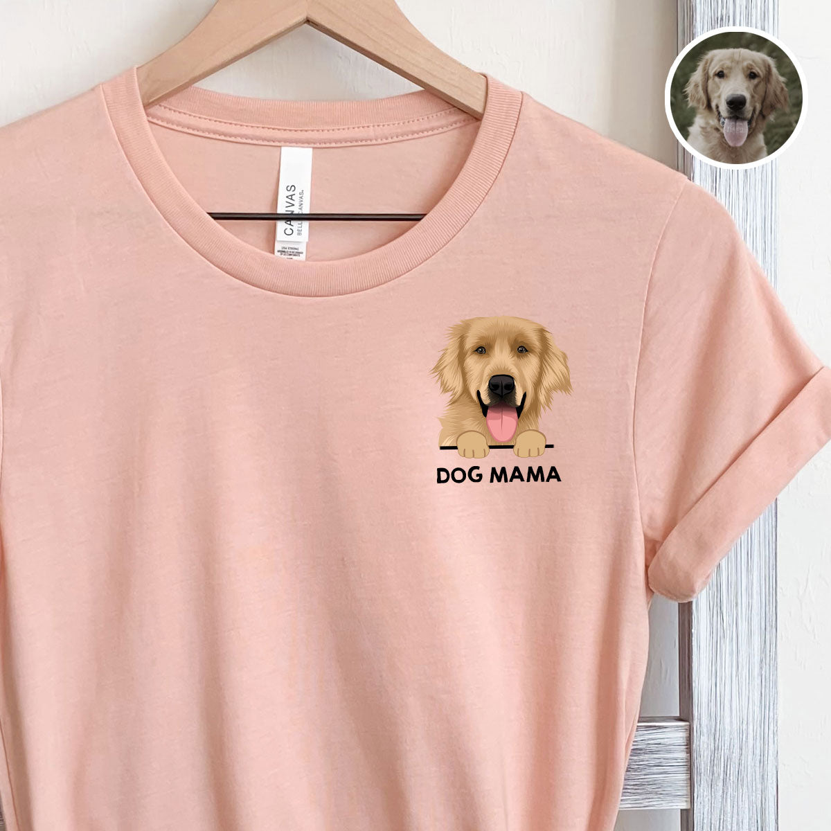 Custom Dog Mama Personalized T-shirt