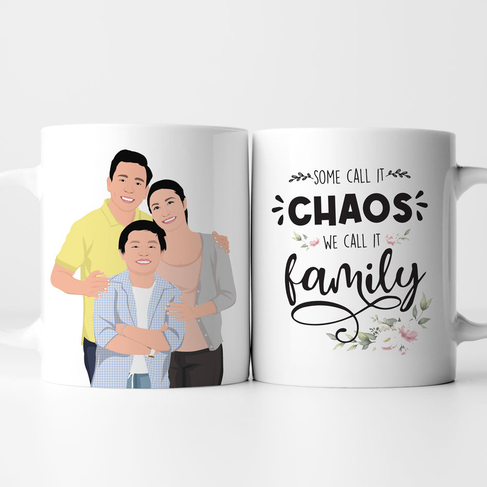 Some Call it Chaos We Call it Family Mug Personalized, Gift for Her, Gift for Him, Handmade